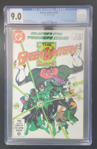 Green Lantern Corps #201 CGC 9.0 DC Comic 1st Kilowog