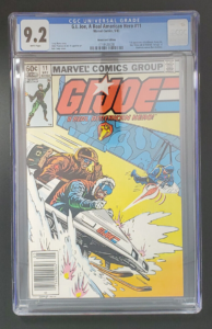 GI Joe: A Real American Hero #11 CGC 9.2 Newsstand 1st Print 1983