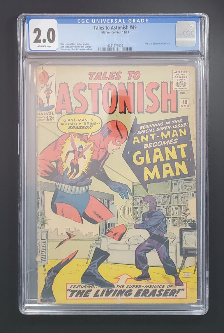 tales to astonish 49 graded comic book