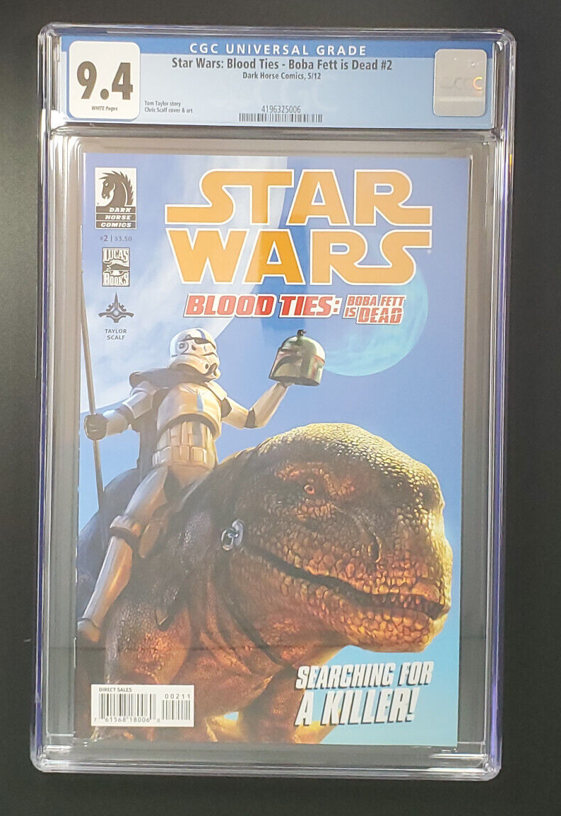 Star Wars Blood Ties Boba Fett is Dead #2 CGC 9.4