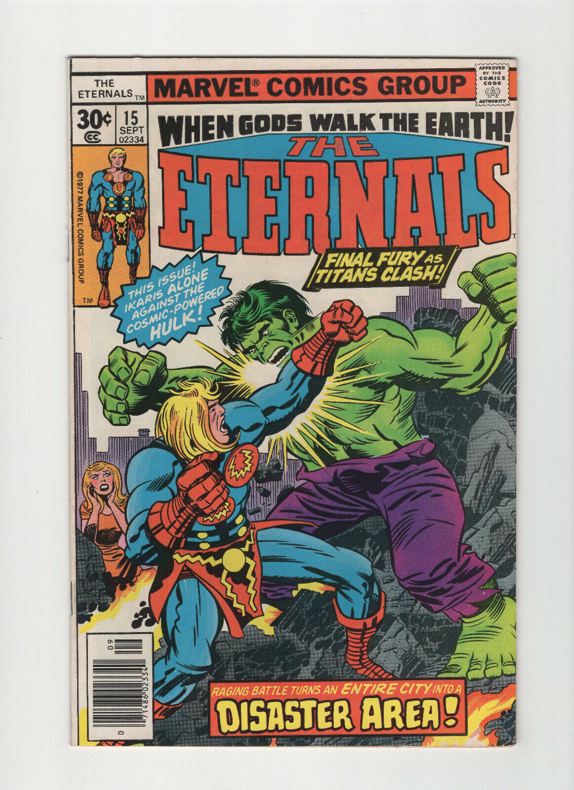 Eternals #15 (Marvel Comics, 1977)