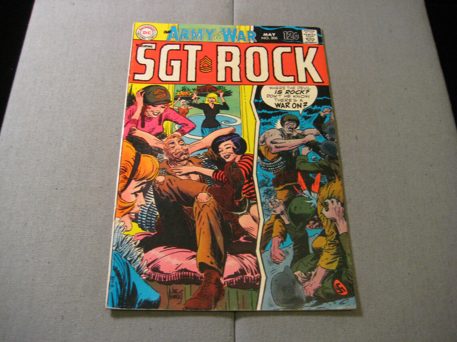 Our Army At War #206 (DC, 1969) Sgt Rock